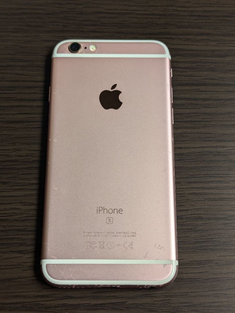 Apple iPhone6s 本体 ローズゴールド 16GB