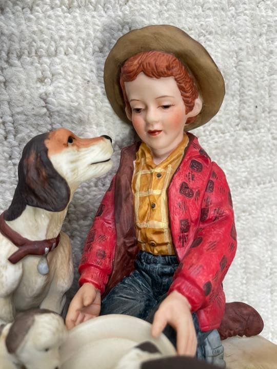 しんしん　ノーマン・ロックウェル　置物