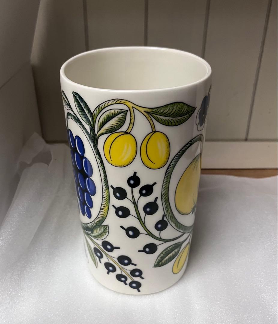 パラティッシ　イエロー　花瓶　フラワーベース