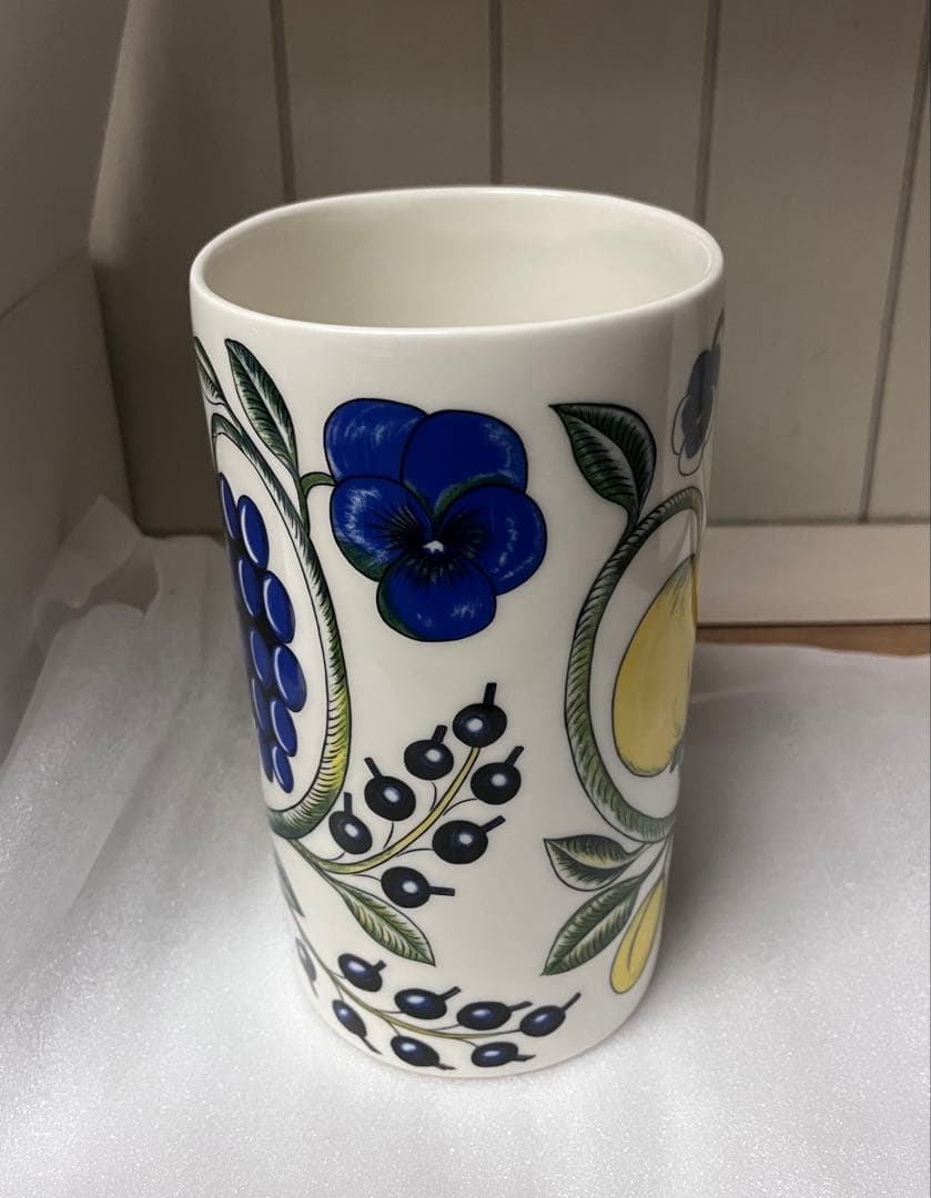 パラティッシ　イエロー　花瓶　フラワーベース