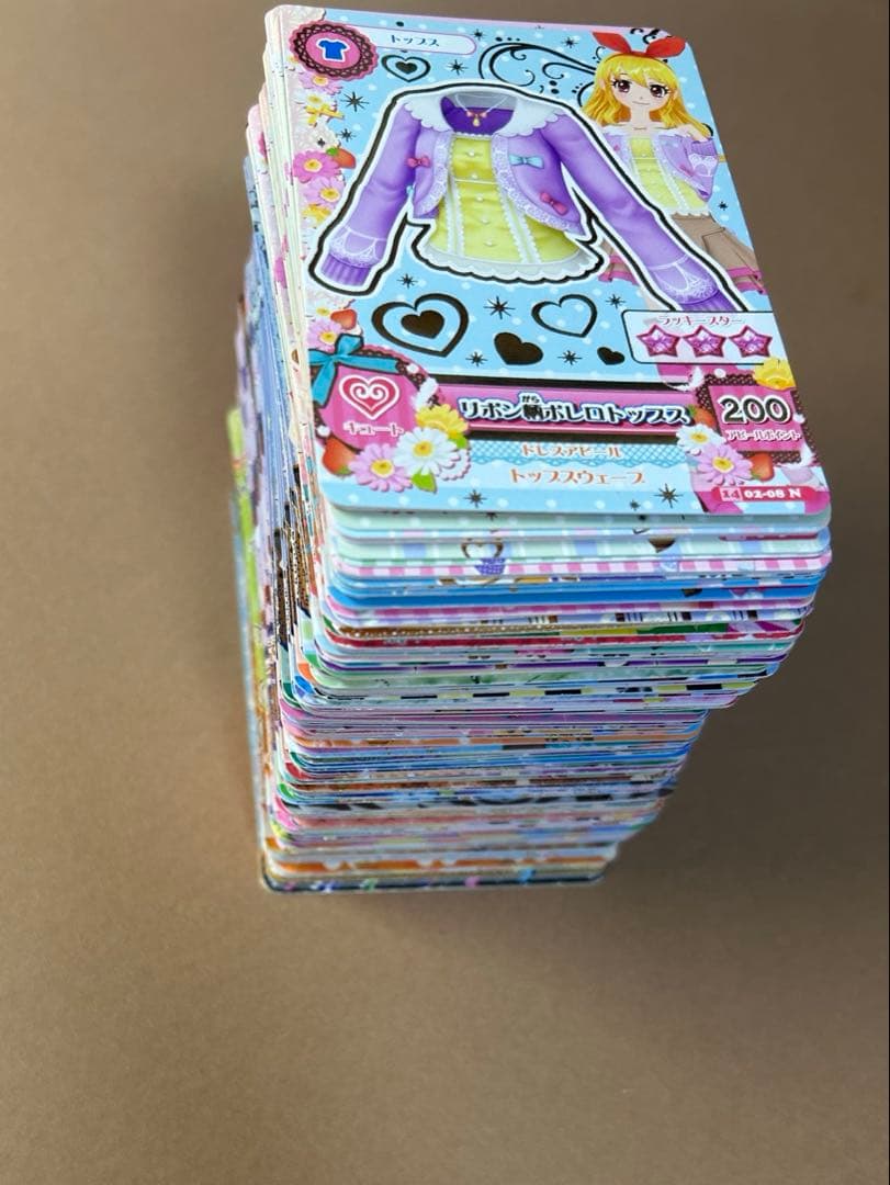 公*o様 初期アイカツ 大量まとめ売り約220枚　コーデ完成多数 プレミアムレア
