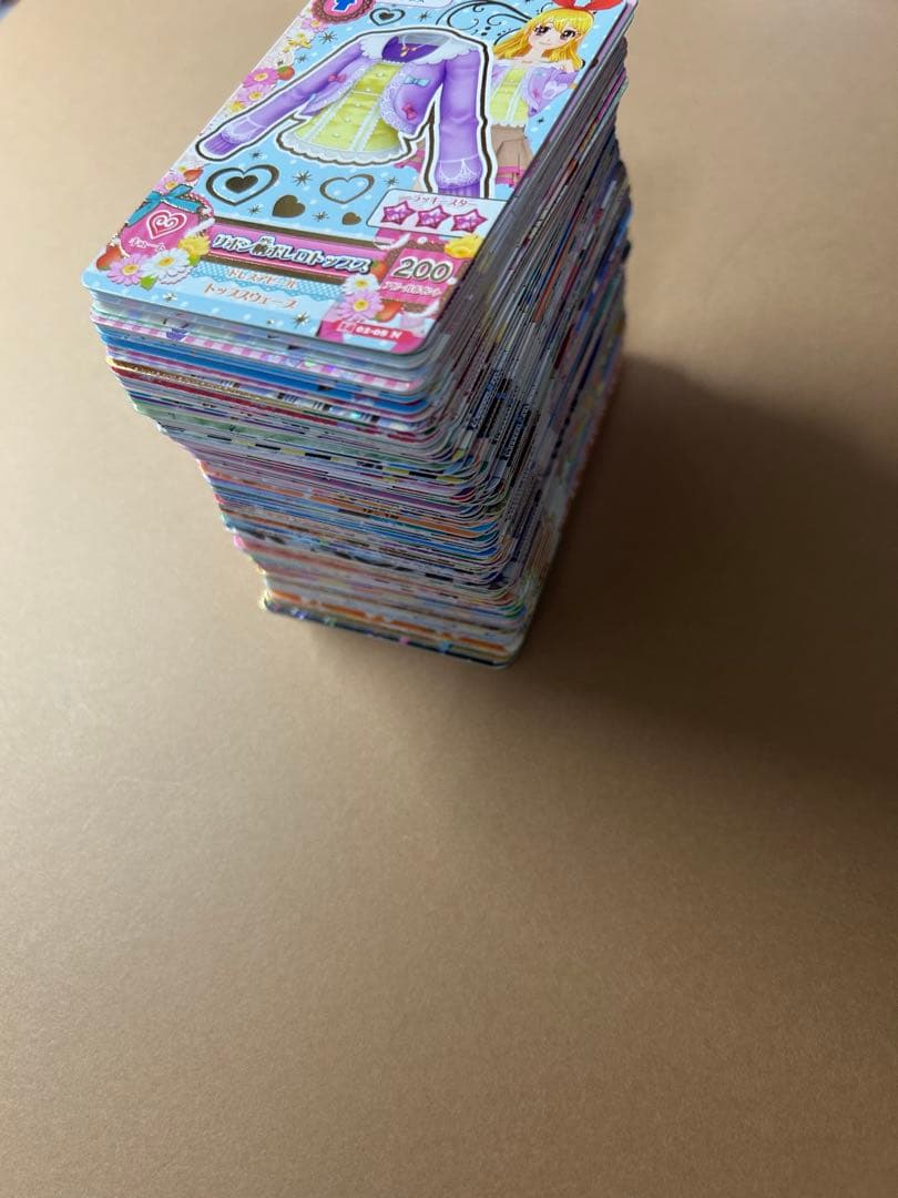 公*o様 初期アイカツ 大量まとめ売り約220枚　コーデ完成多数 プレミアムレア