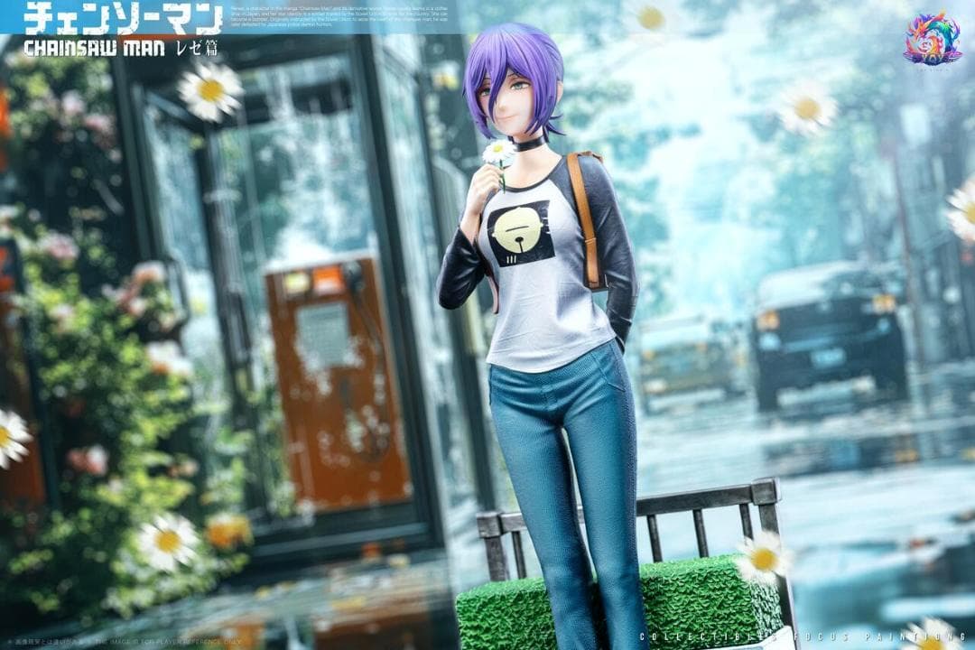 チェンソーマン　レゼ　1/6　ガレージキット　塗装済完成品　フィギュア