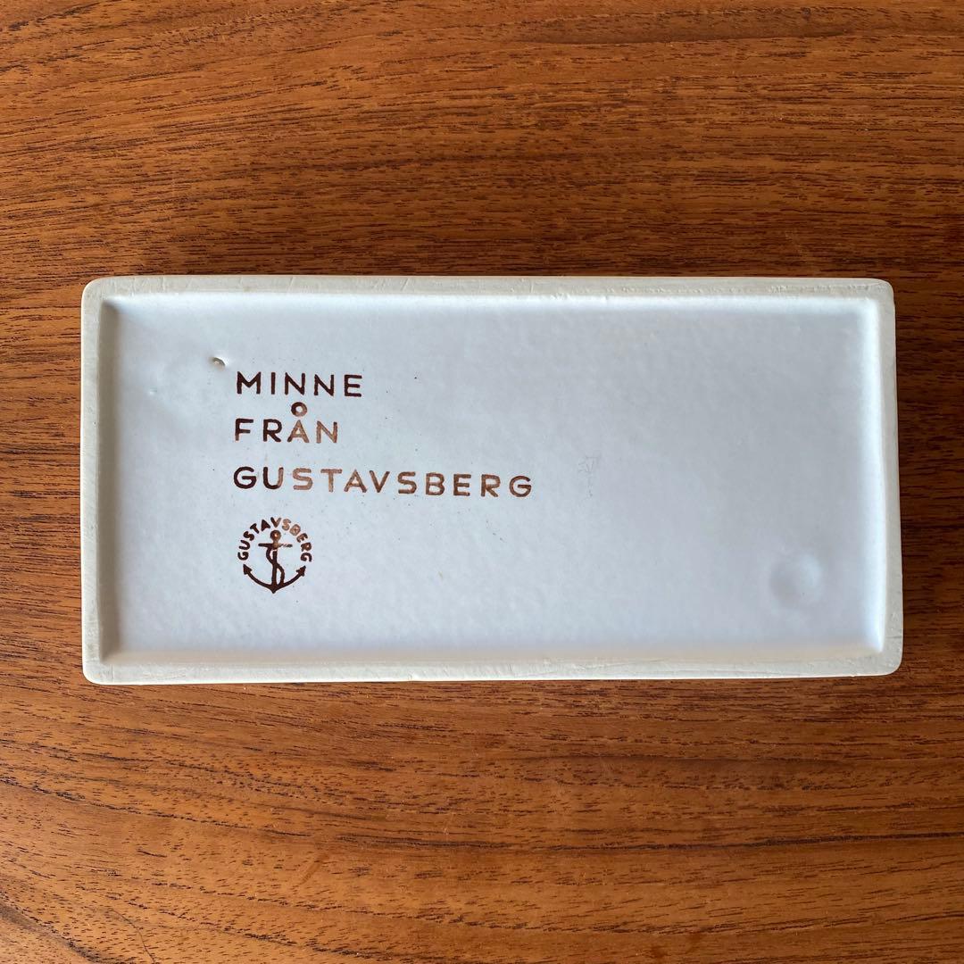 北欧 GUSTAVSBERGグスタフスベリ Stig Lindberg 絵皿