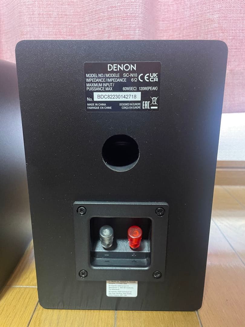 DENON SPEAKER SC-N10(黒)