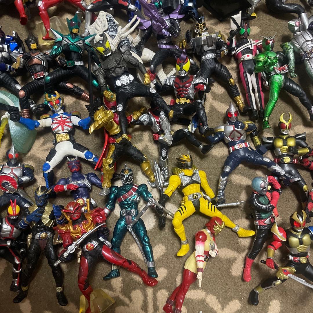 仮面ライダー　フィギュア　まとめ売り　約80体