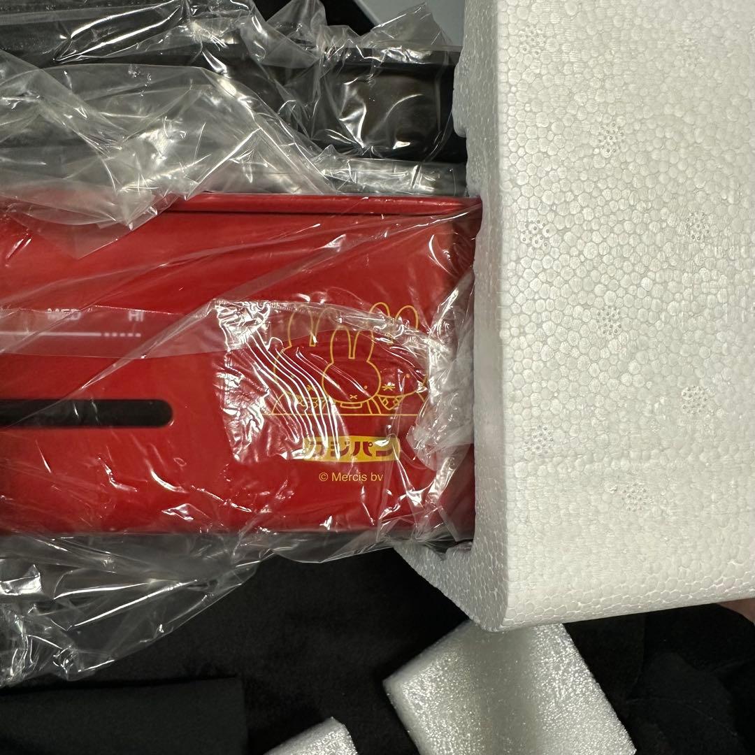 今週限定価格！【新品・未使用】ミッフィー コンパクトホットプレート レッド