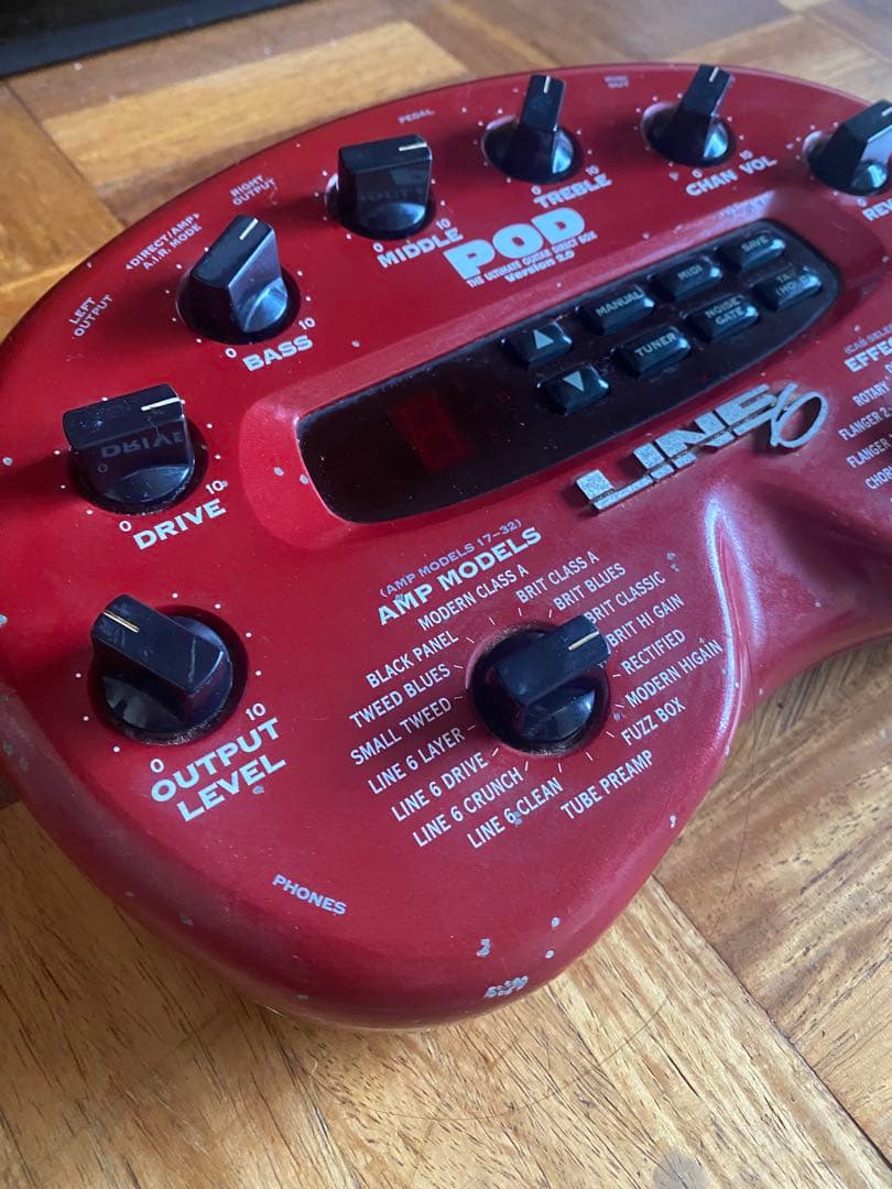 Line 6 POD バージョン2.0 エフェクターセット