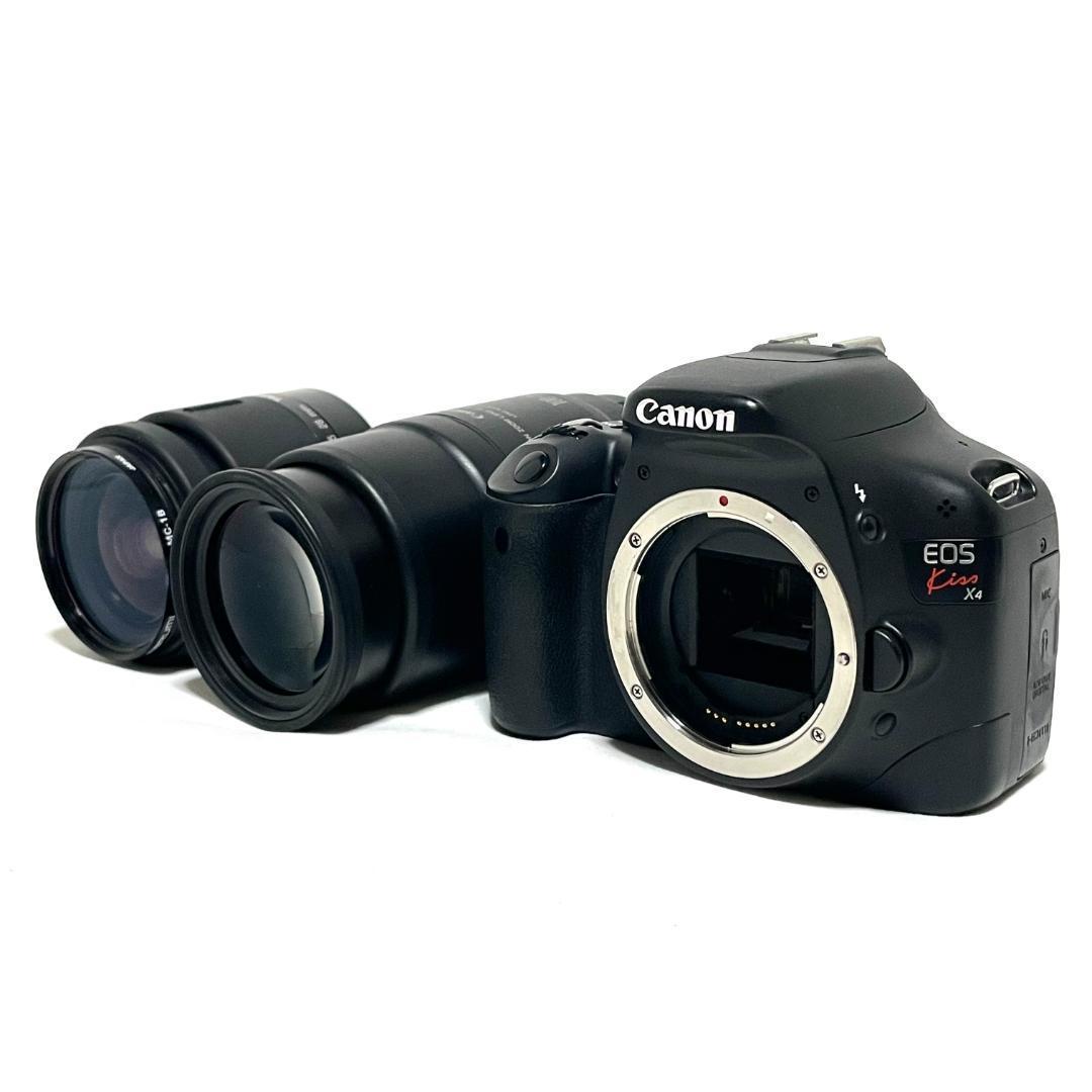 はじめての一眼に❣️ Canon EOS Kiss X4 撮影の幅が広がるセット