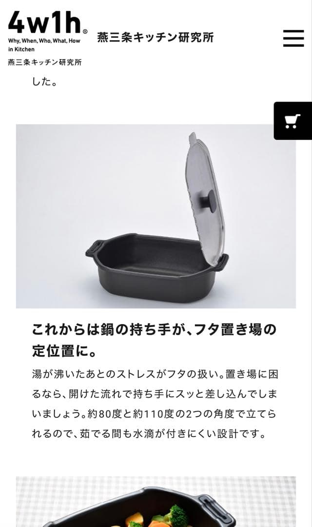 【美品】4w1h 燕三条キッチン研究所 マルチパスタパン 時短＆湯切り◎IH対応