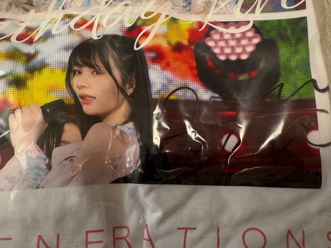 乃木坂46リズムフェスティバル 5期生期別イベント 岡本姫奈 直筆サインTシャツ