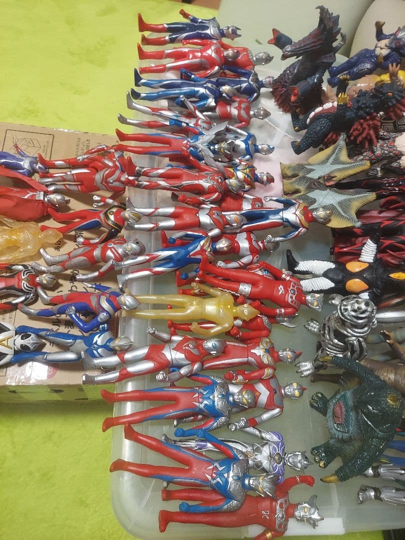 ウルトラマン 怪獣 ソフビ その他 戦闘機 ミニソフビ 等 ジャンク品