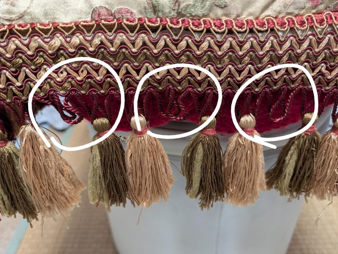 お洒落なクッション　アンティーク　ユーロピアン