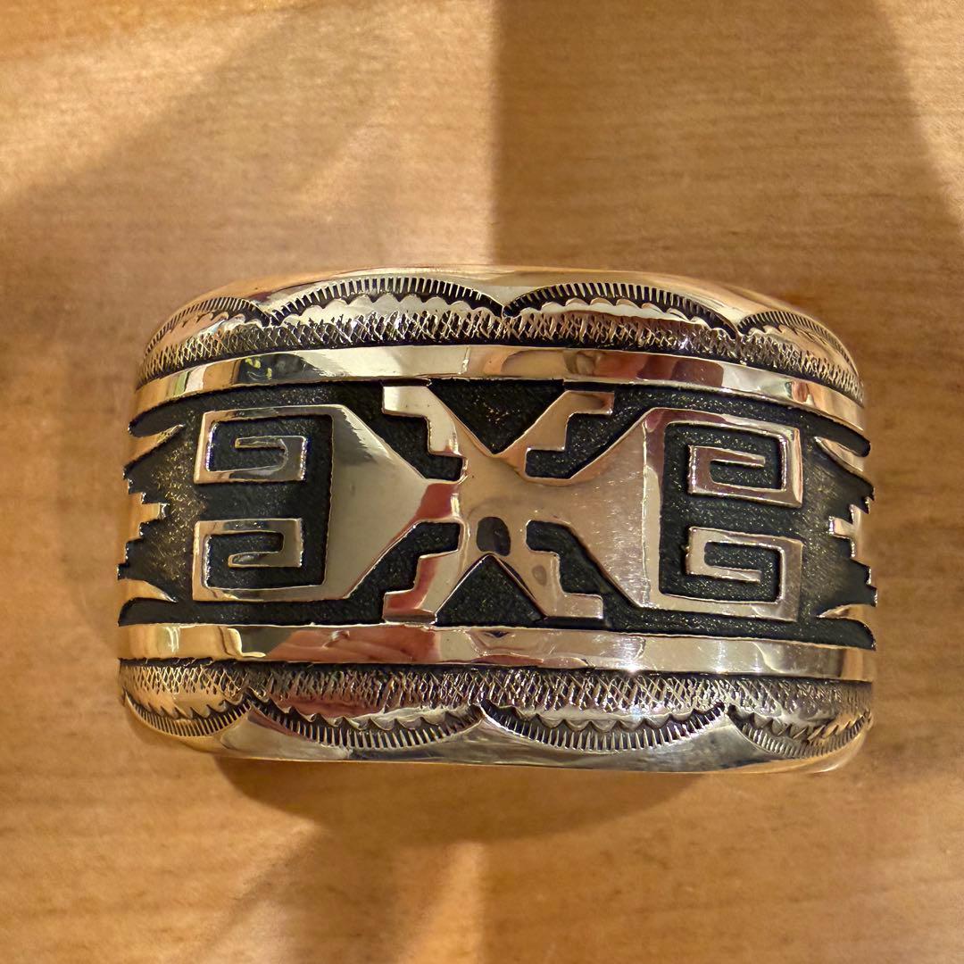 Nabajo/ナバホ族（Thomas） Singer作 バングル