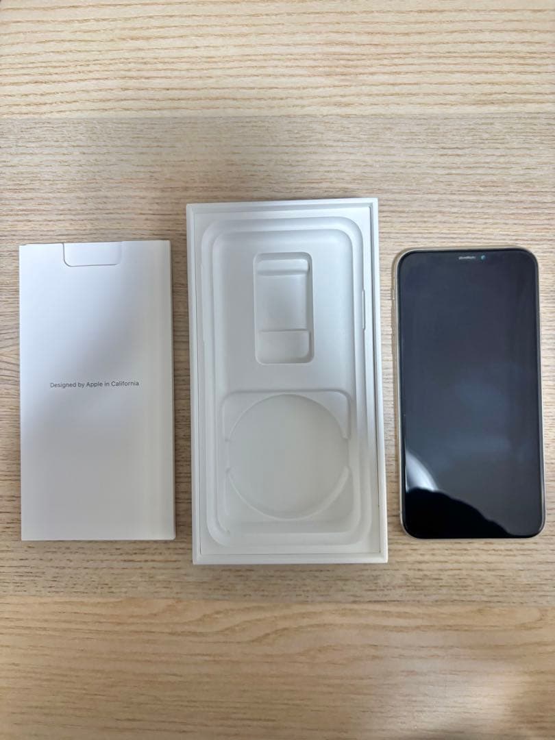 iphone X 64GB シルバー SIMフリー 初期化済