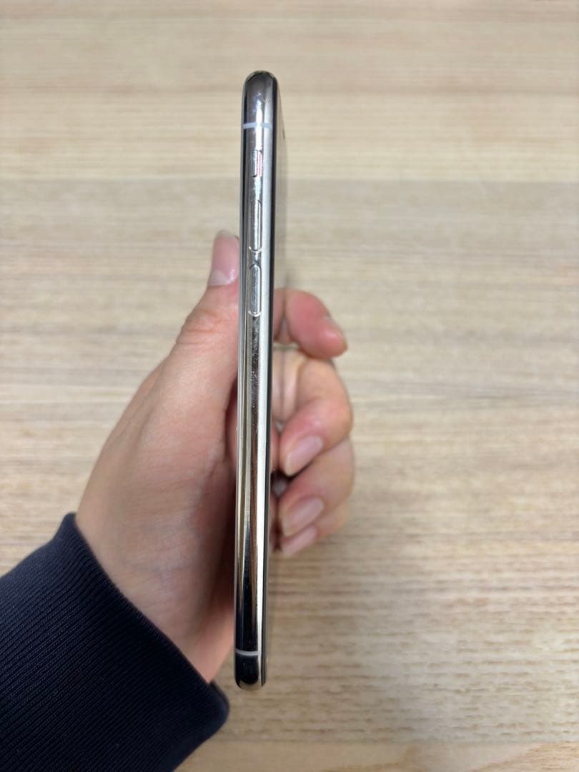 iphone X 64GB シルバー SIMフリー 初期化済