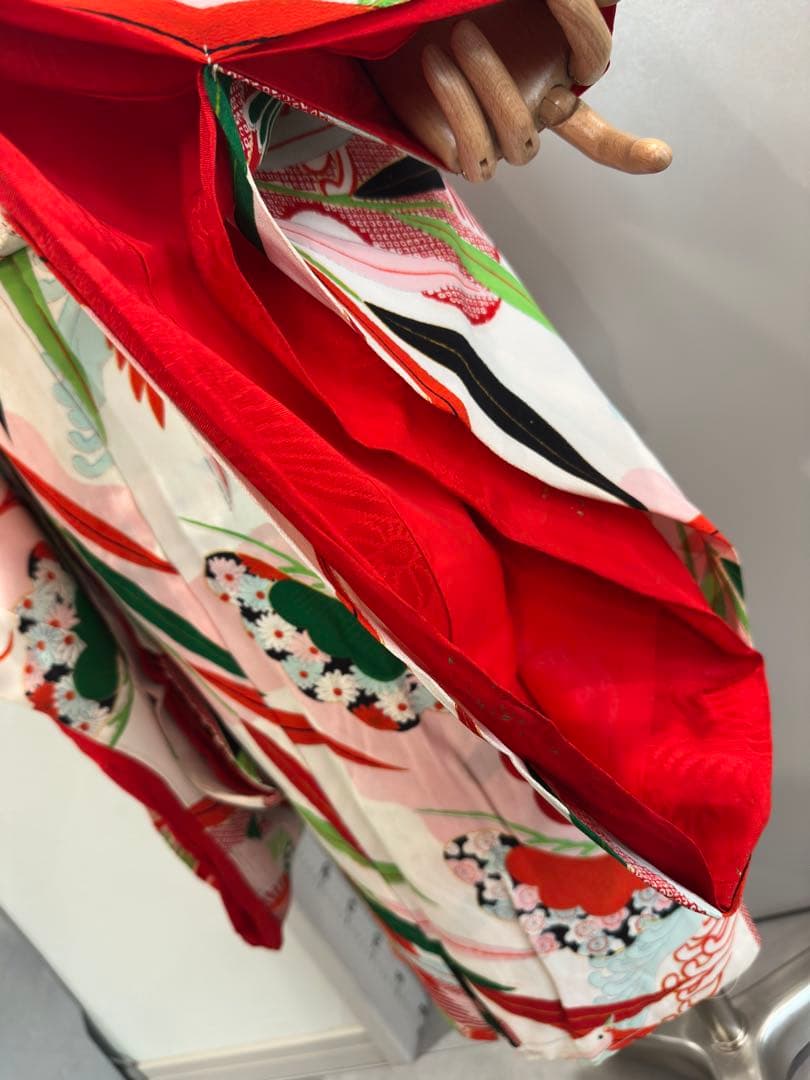 七五三　レトロ　アンティーク　正絹　着物フルセット　女の子