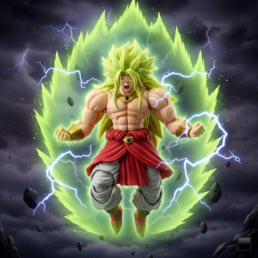 スーパーサイヤ人3 ブロリー ぽい人　SS3 フィギュア 海外製