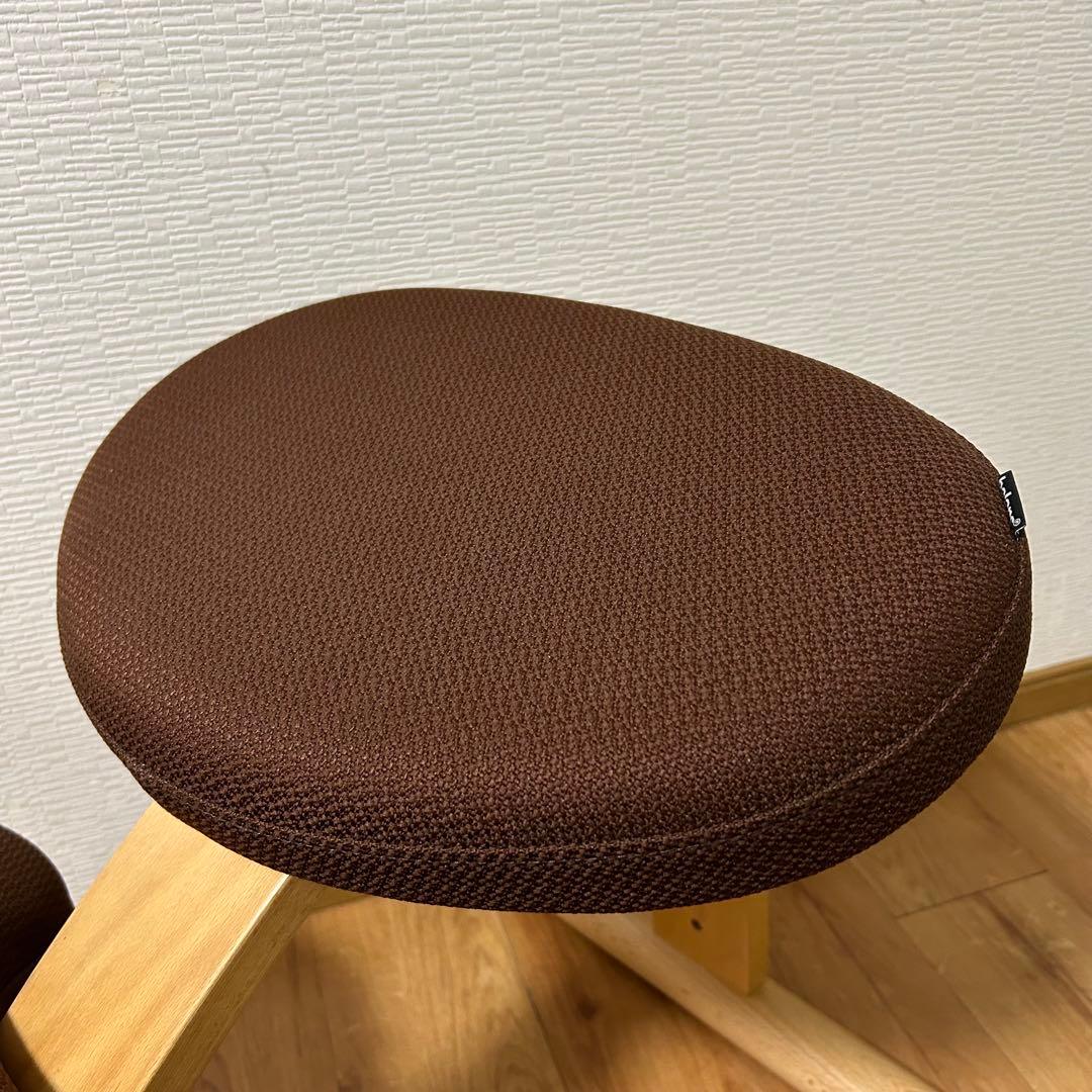 美品！★サカモトハウス★バランスチェア バランスイージー★専用カバー付★リボ社