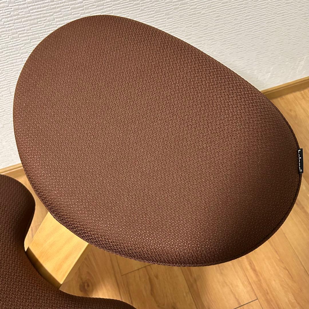 美品！★サカモトハウス★バランスチェア バランスイージー★専用カバー付★リボ社