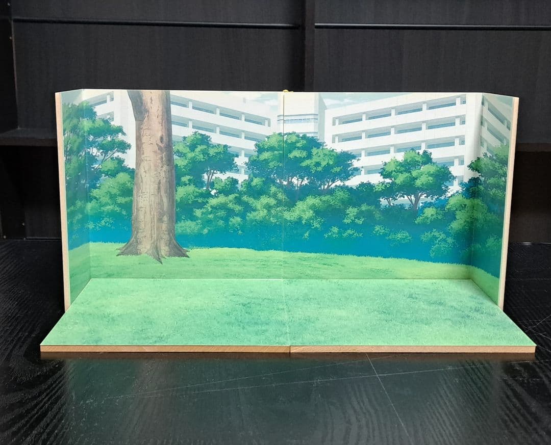 ５セット１/12サイズフィギュア　などに使える背景&床フィギュア用ディスプレイ