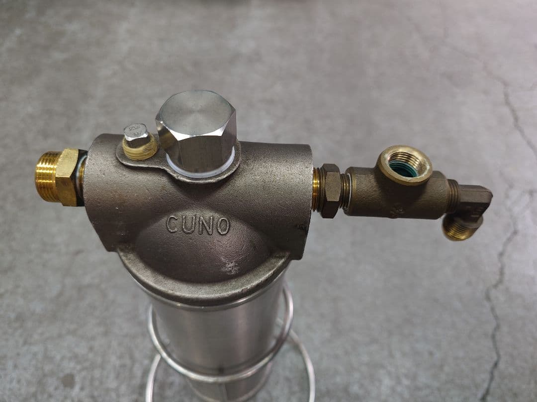 フィルターハウジング（工業用） Φ65×250 内径Φ30フィルター用