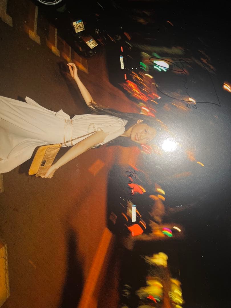 特大サイズ　筒井あやめ 乃木坂46 写真集 感情の隙間 直筆サイン入りパネル