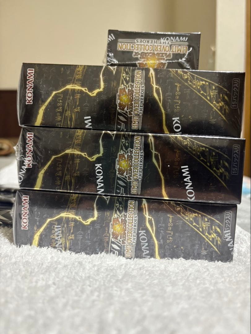 遊戯王リミットオーバーコレクション 10BOX シュリンク付き 特典3パック付