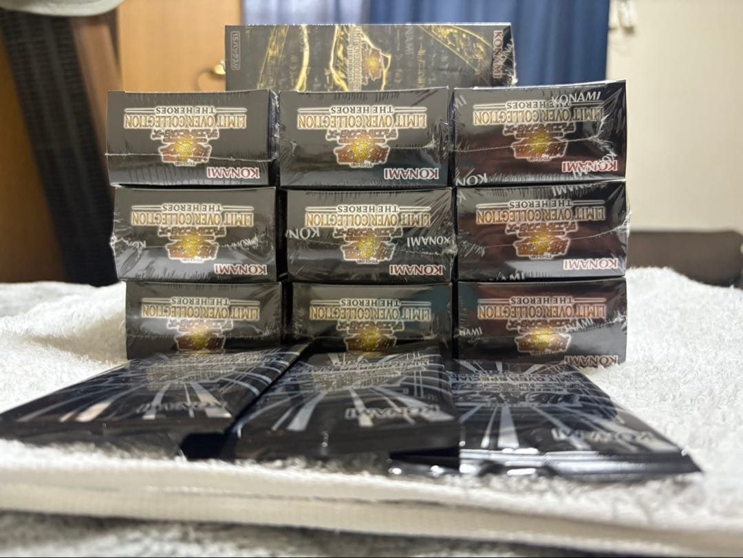 遊戯王リミットオーバーコレクション 10BOX シュリンク付き 特典3パック付