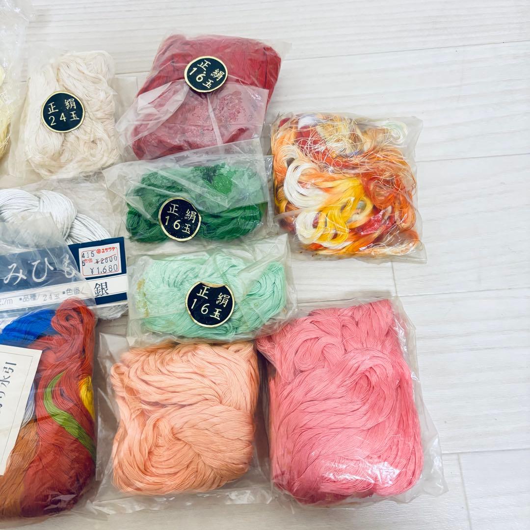 組紐セット 丸台 組紐 フルセット 重り多数 正絹糸