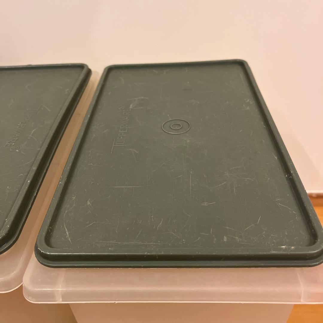 Tupperware 保存容器 半透明　10キロキーパー　米びつ　タッパ