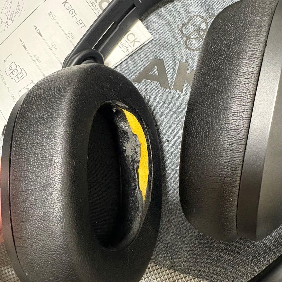 AKG K361-BT 密閉型 ワイヤレス モニターヘッドホン