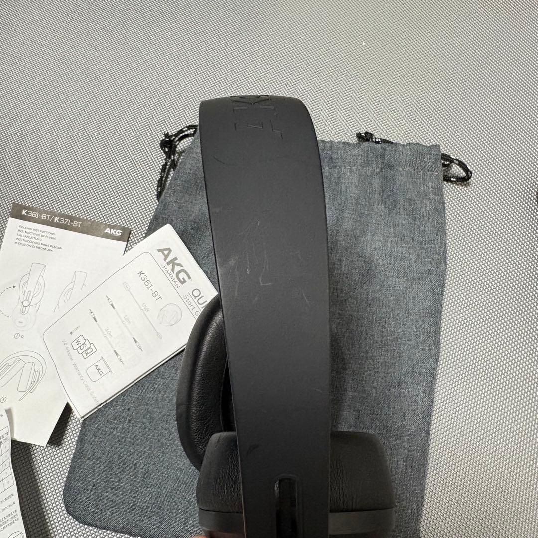 AKG K361-BT 密閉型 ワイヤレス モニターヘッドホン