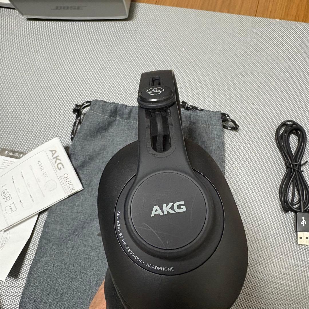 AKG K361-BT 密閉型 ワイヤレス モニターヘッドホン