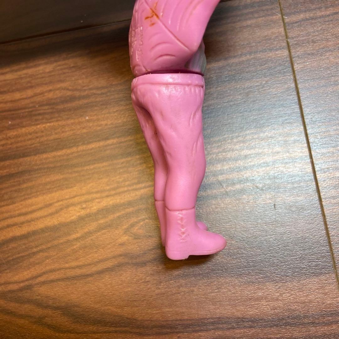 旧バンダイ 蜘蛛男 ソフビ 4314