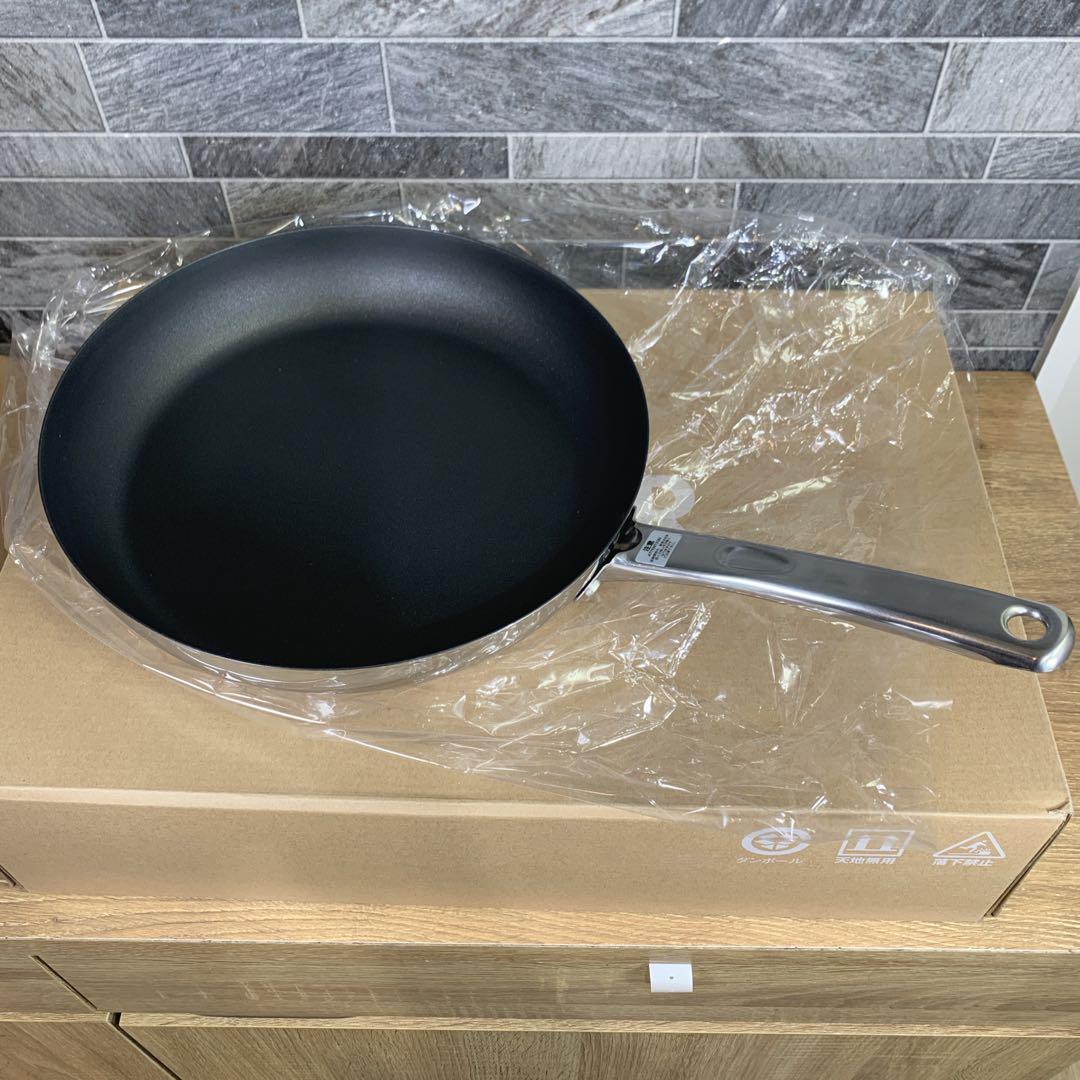 新品未使用　MEYER　スターシェフ4　フライパン　28㎝　IH・ガス対応