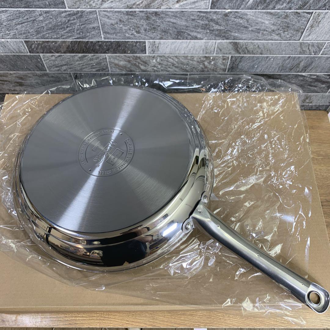 新品未使用　MEYER　スターシェフ4　フライパン　28㎝　IH・ガス対応
