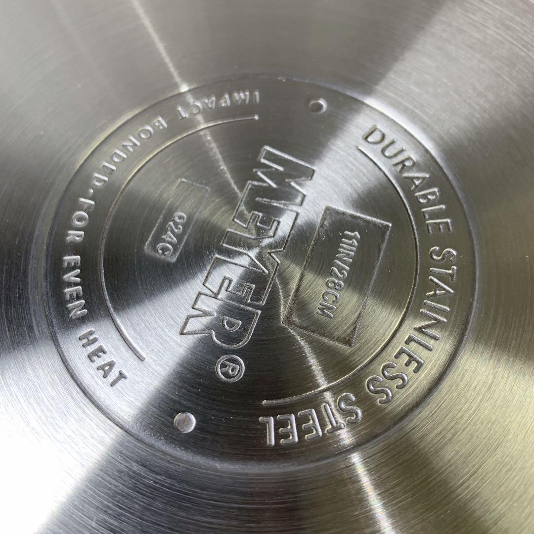 新品未使用　MEYER　スターシェフ4　フライパン　28㎝　IH・ガス対応