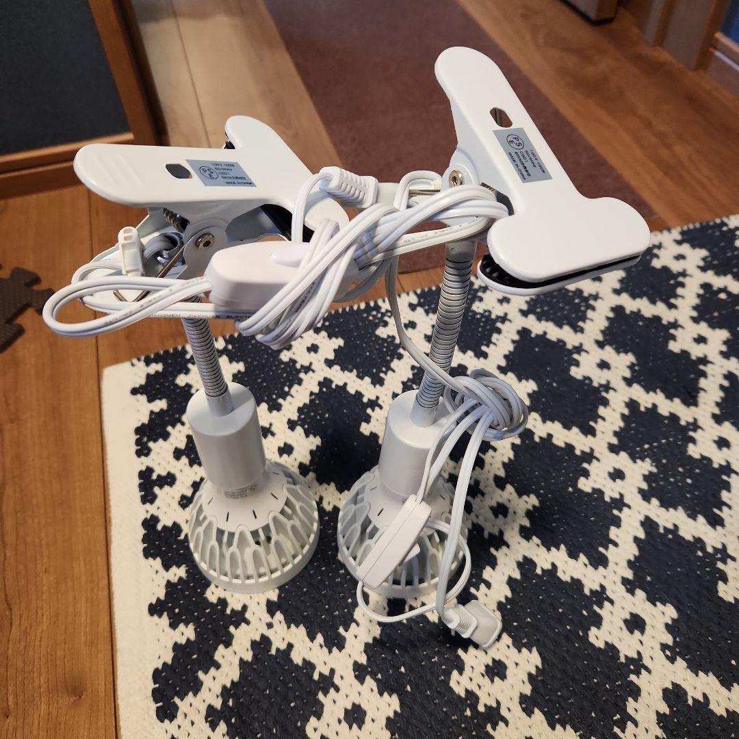 観葉育成ライトHaruDesignGL-X4K ブリムクリップソケット