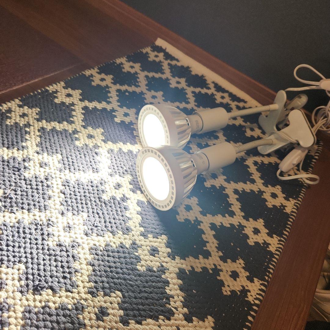 観葉育成ライトHaruDesignGL-X4K ブリムクリップソケット