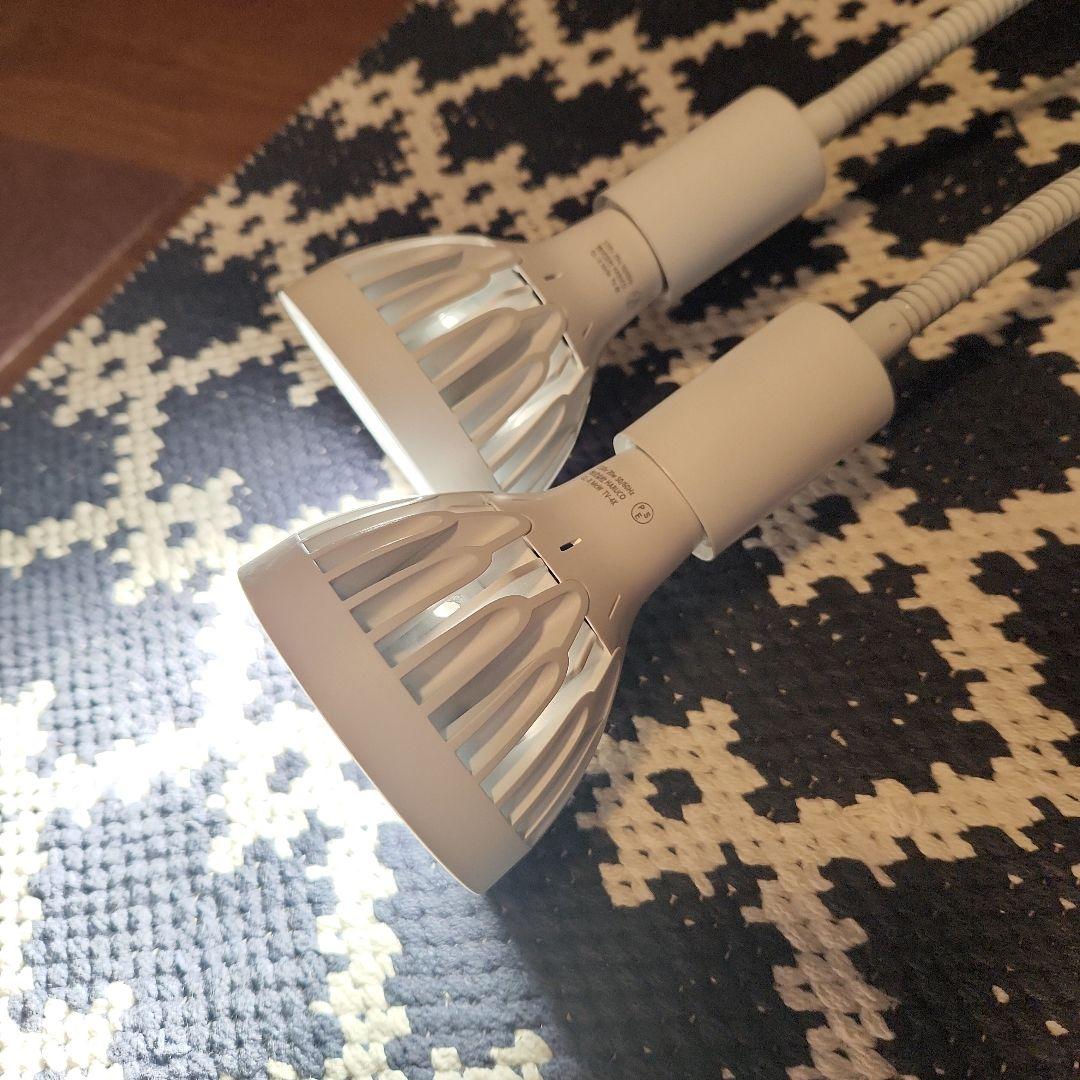 観葉育成ライトHaruDesignGL-X4K ブリムクリップソケット