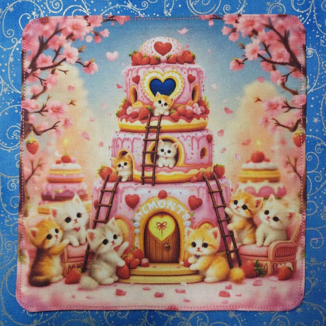 MAY 　ハンカチ　柴犬さん＆ネコちゃん柄　19枚