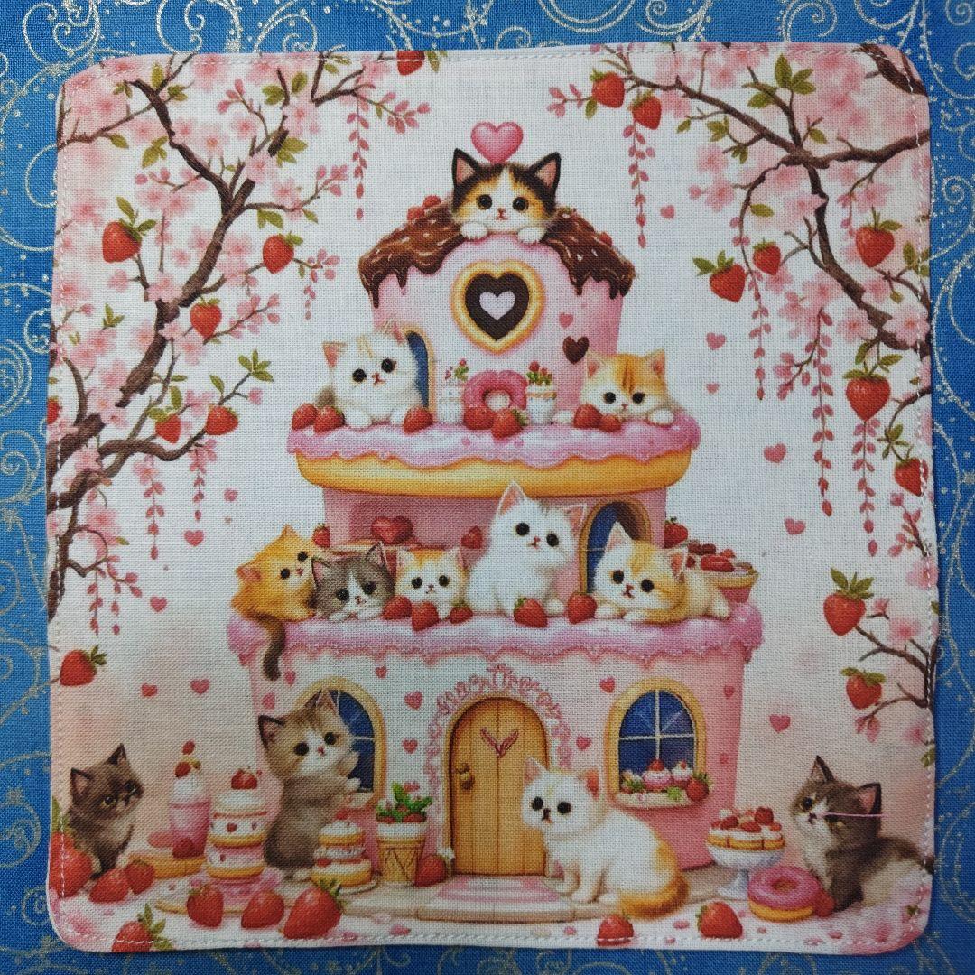 MAY 　ハンカチ　柴犬さん＆ネコちゃん柄　19枚