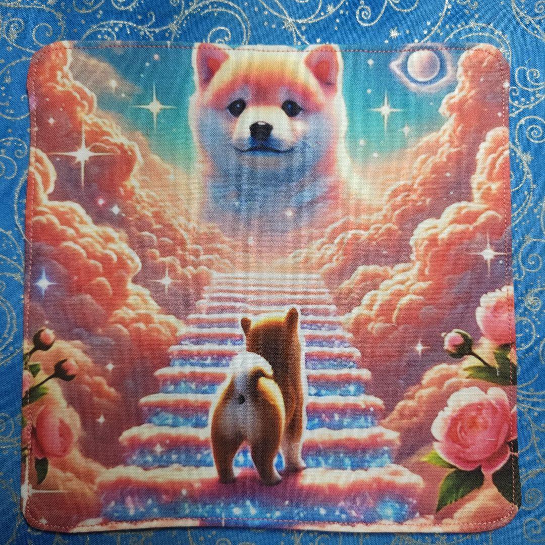 MAY 　ハンカチ　柴犬さん＆ネコちゃん柄　19枚