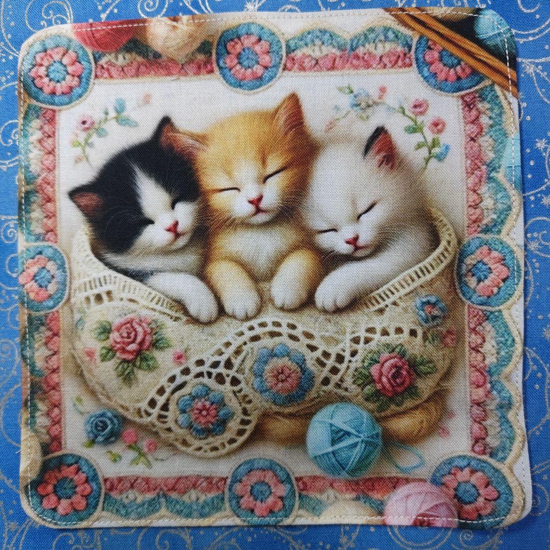 MAY 　ハンカチ　柴犬さん＆ネコちゃん柄　19枚