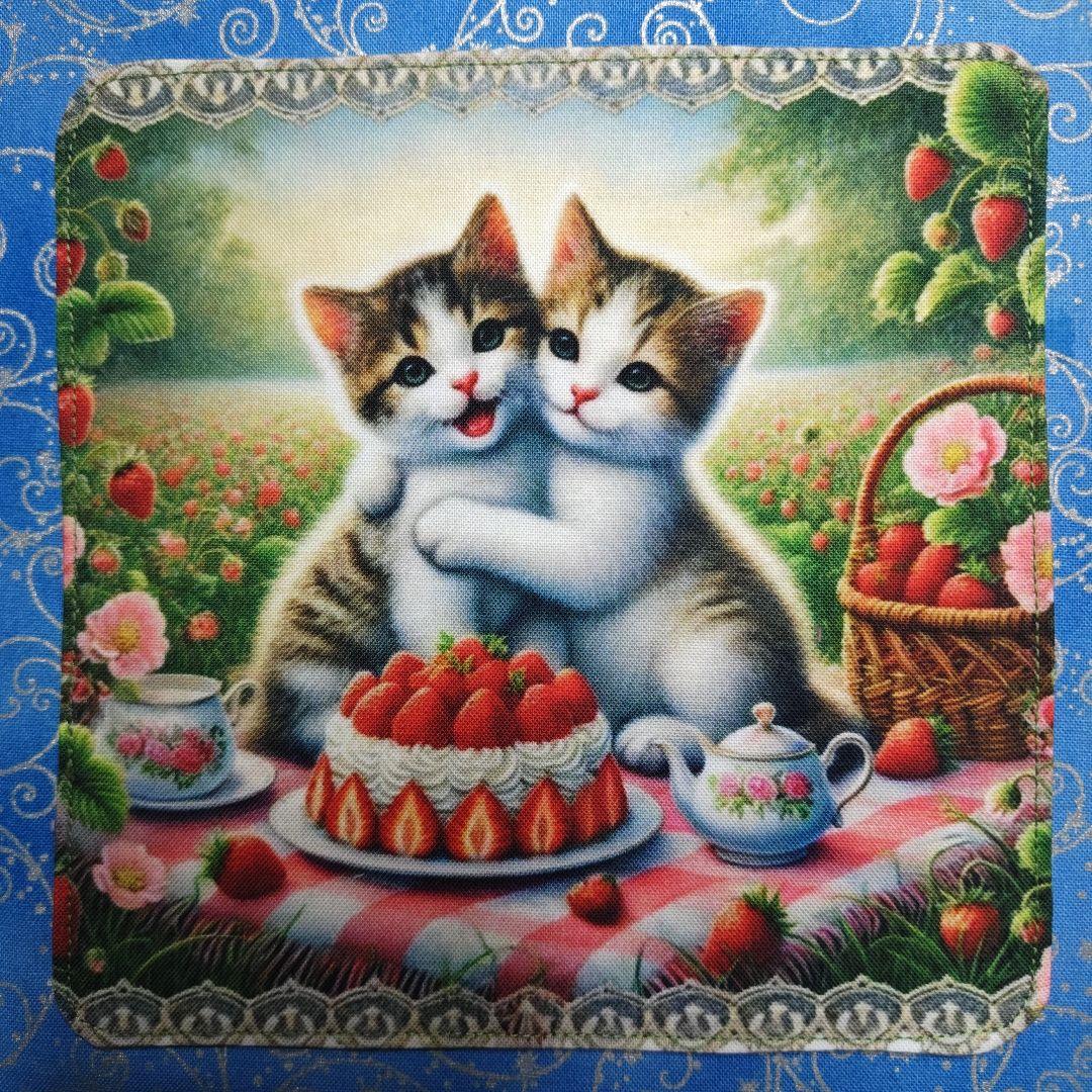 MAY 　ハンカチ　柴犬さん＆ネコちゃん柄　19枚