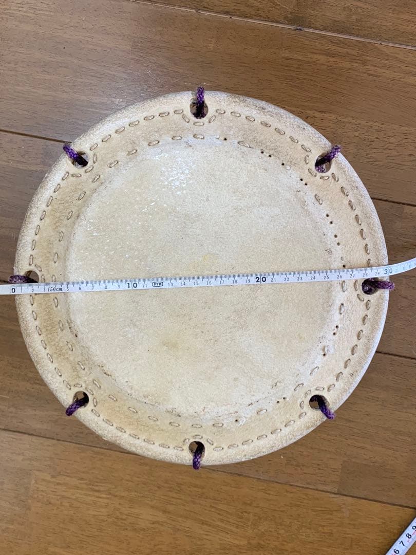 和楽器　和太鼓　締太鼓　現状品　W30cm しめ太鼓