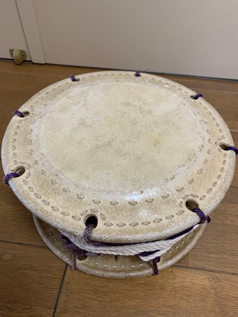 和楽器　和太鼓　締太鼓　現状品　W30cm しめ太鼓