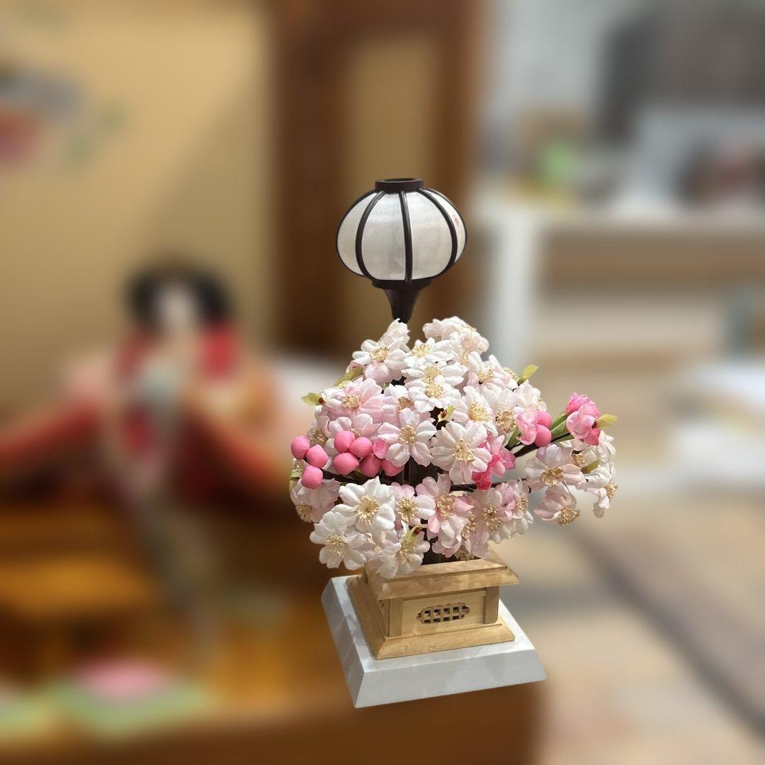 【美品】雛人形 親王飾り ひな祭り 束帯十二単 金屏風・台座セット華芳作　舞雛