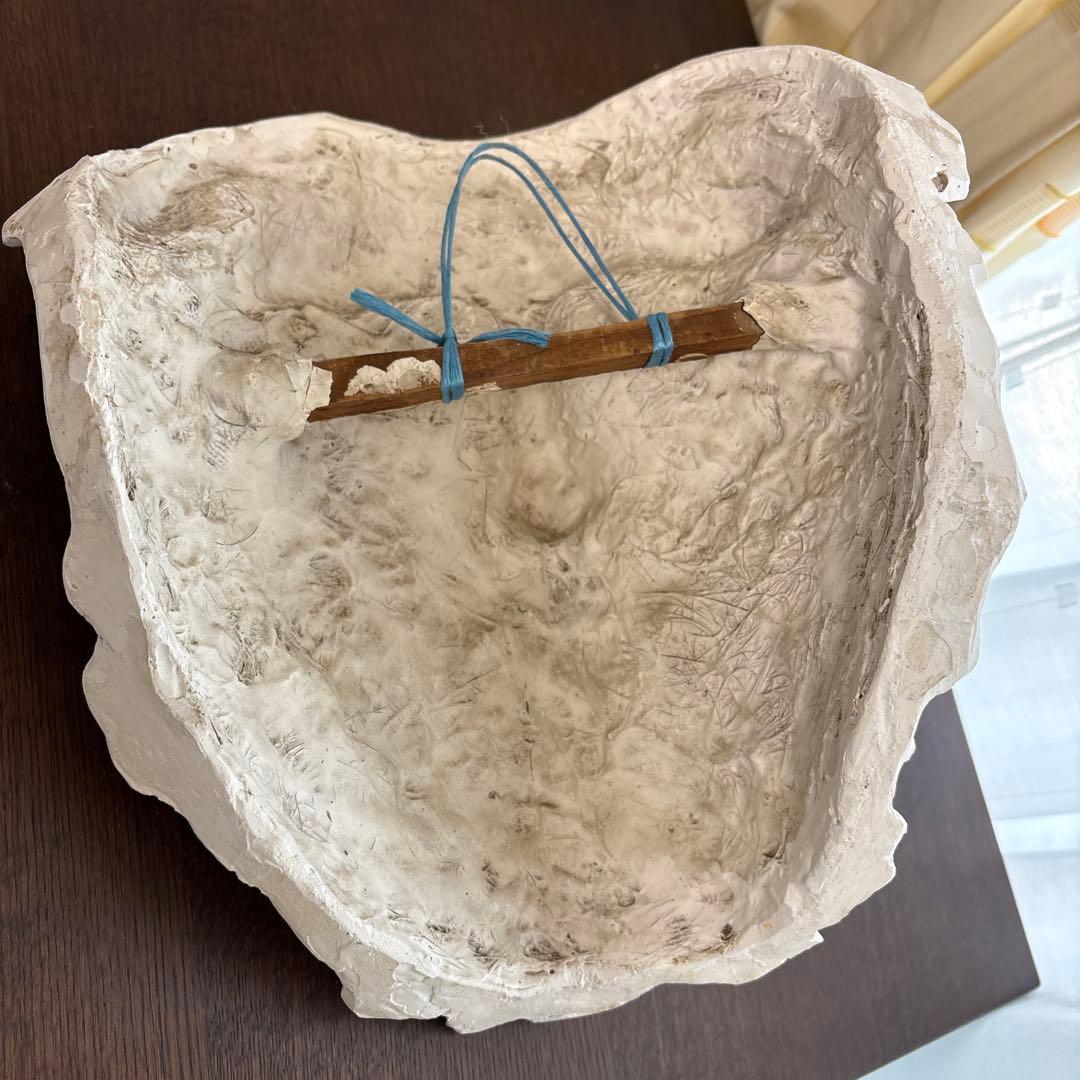 石膏像　ルキウス　大顔面　美術　壁掛け